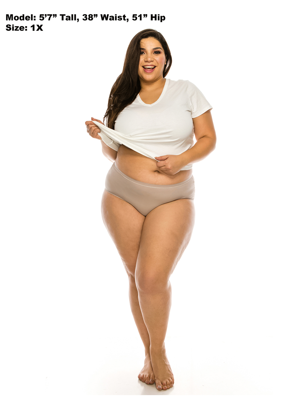 B2BODY Seamless Panties for Women Super Breathable Briefs XS-3X Plus Size 4 Pack