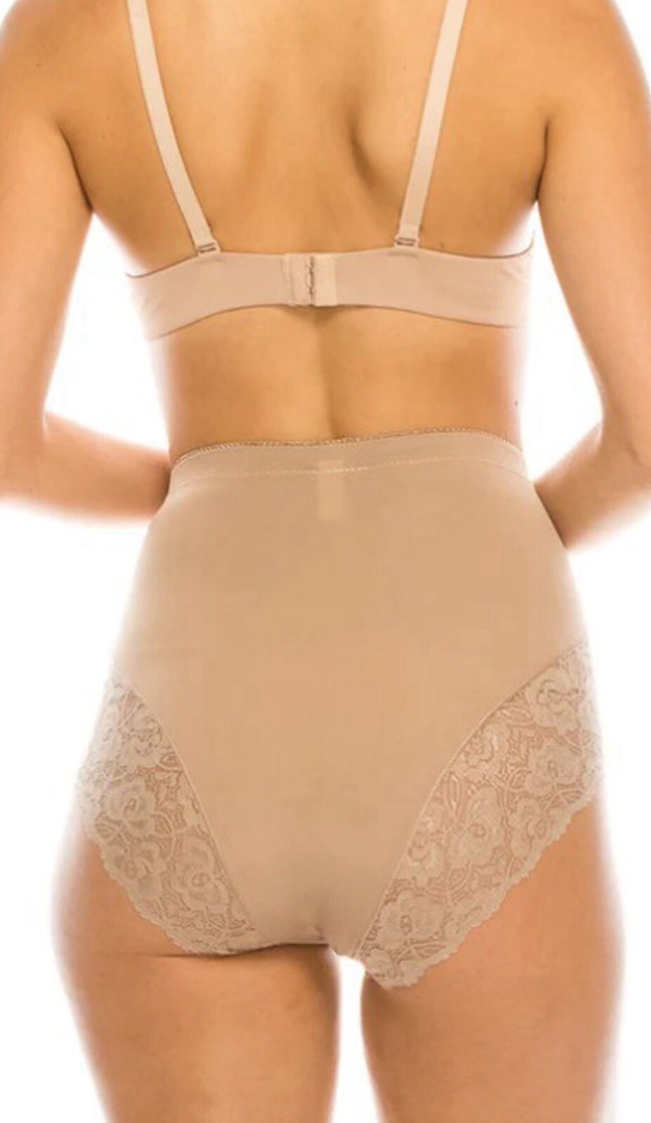 Pack Of 6 High Waisted Briefs Tummy Control Girdles Lace Lot Panties #31 Sz 2XL