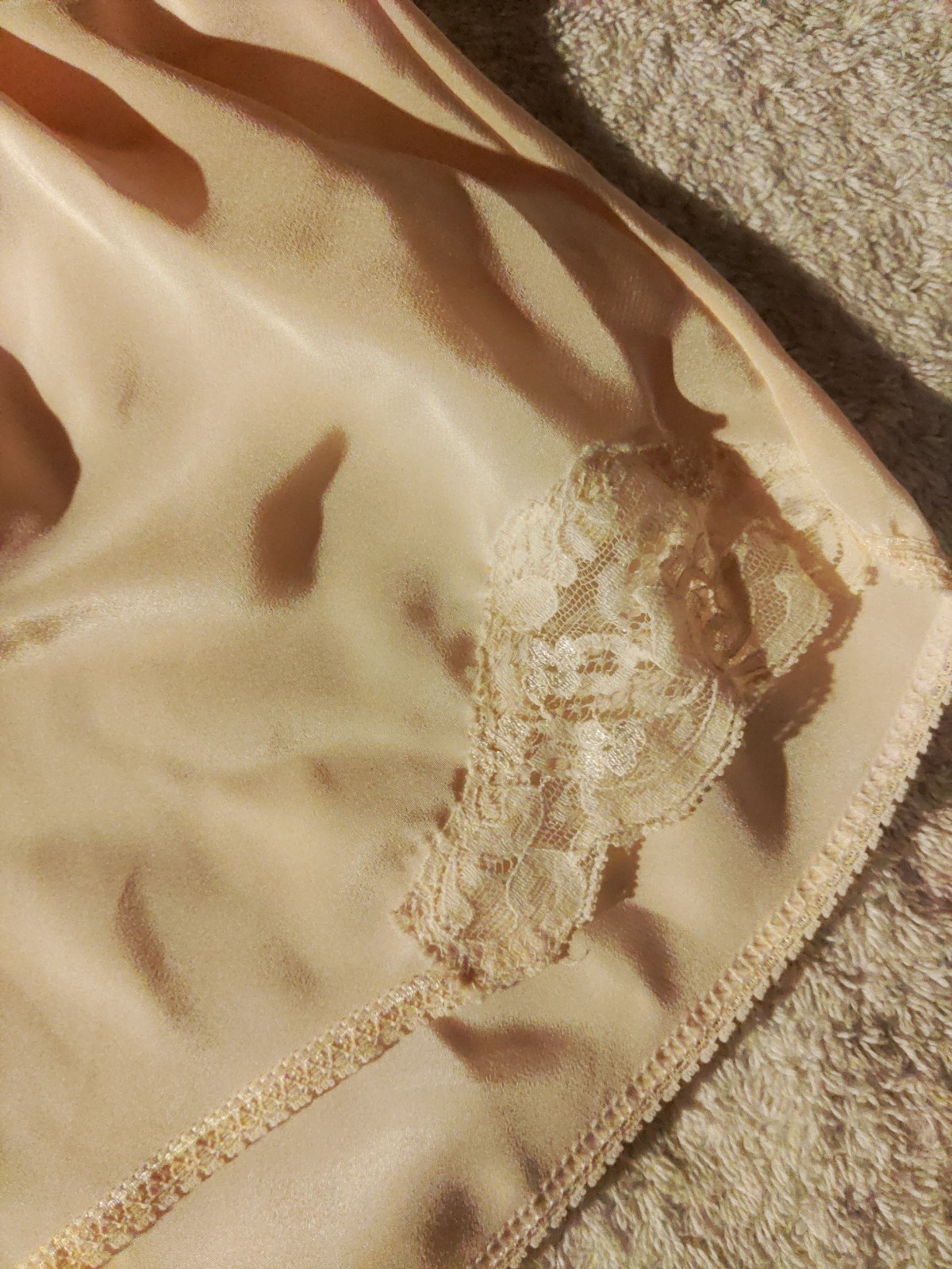 Vintage Warner’s “Satin Treasures” Panties Size 8 Silky Soft All Nylon #55069