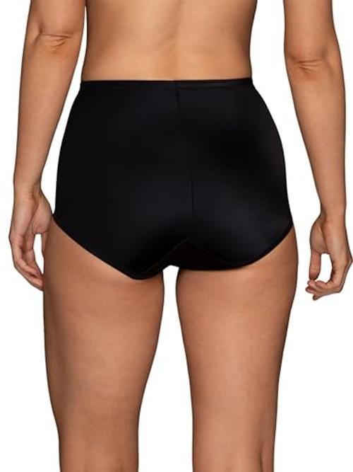 Women’s Smoothing Comfort Brief 9 Tummy Smoothing – 2 Ply 2 Ply – Black Lace