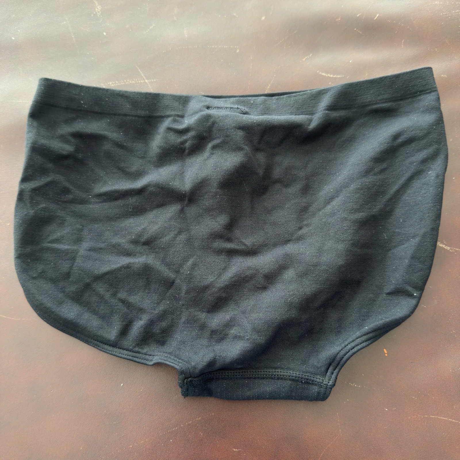 Donna Karan Intimates Vintage 90s Black High-Cut Briefs Nylon Spandex NWT