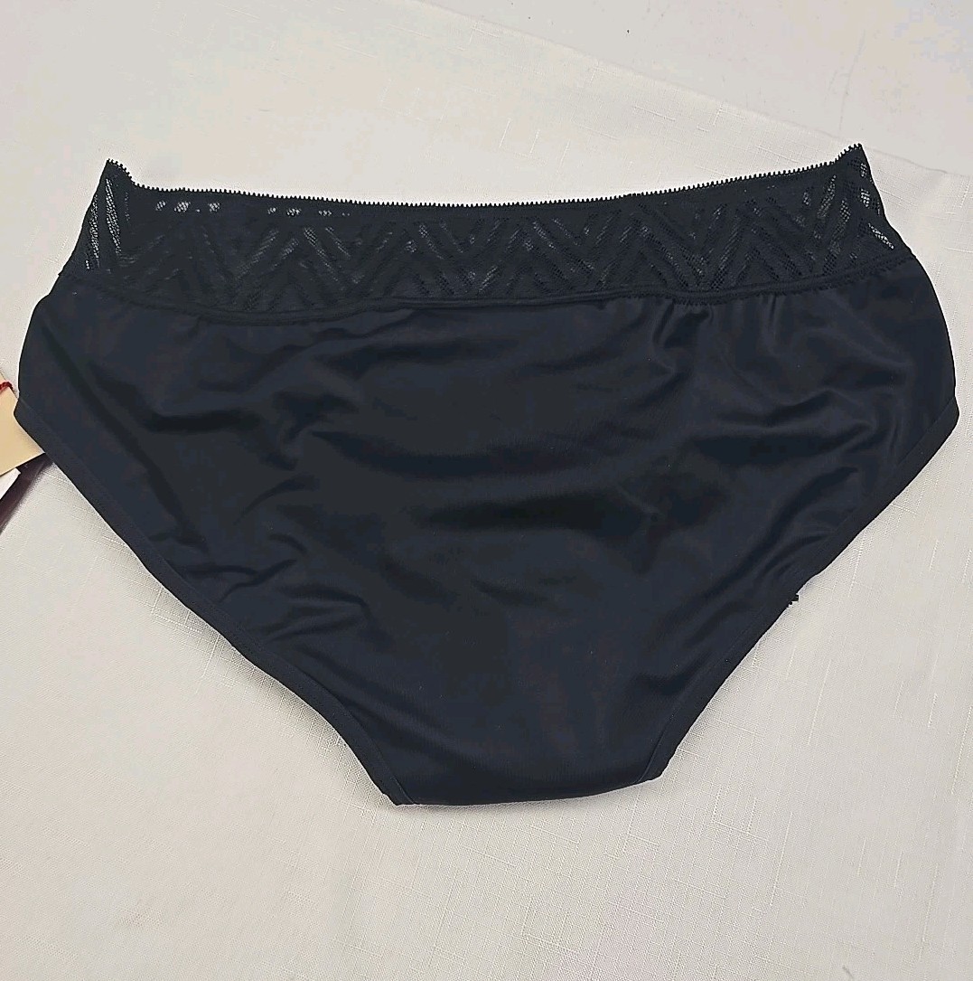 Thinx Period Proof Hiphugger Underwear in Black Size M Super Absorbency