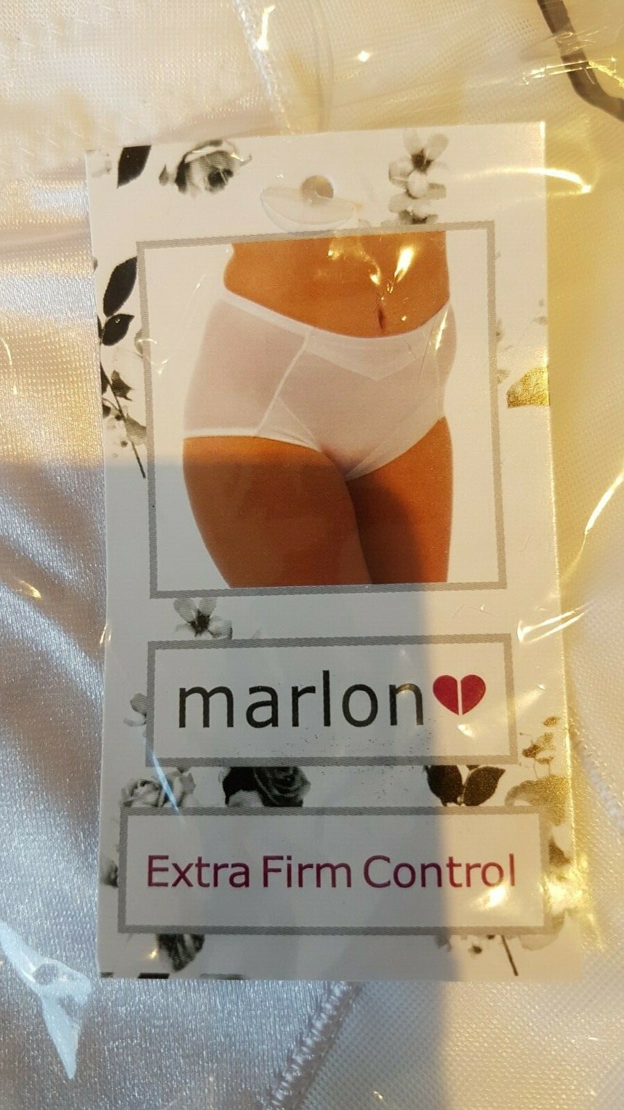 Marlon White Extra Firm Control Support Maxi Briefs Polyamide Cotton Size XL 3XL
