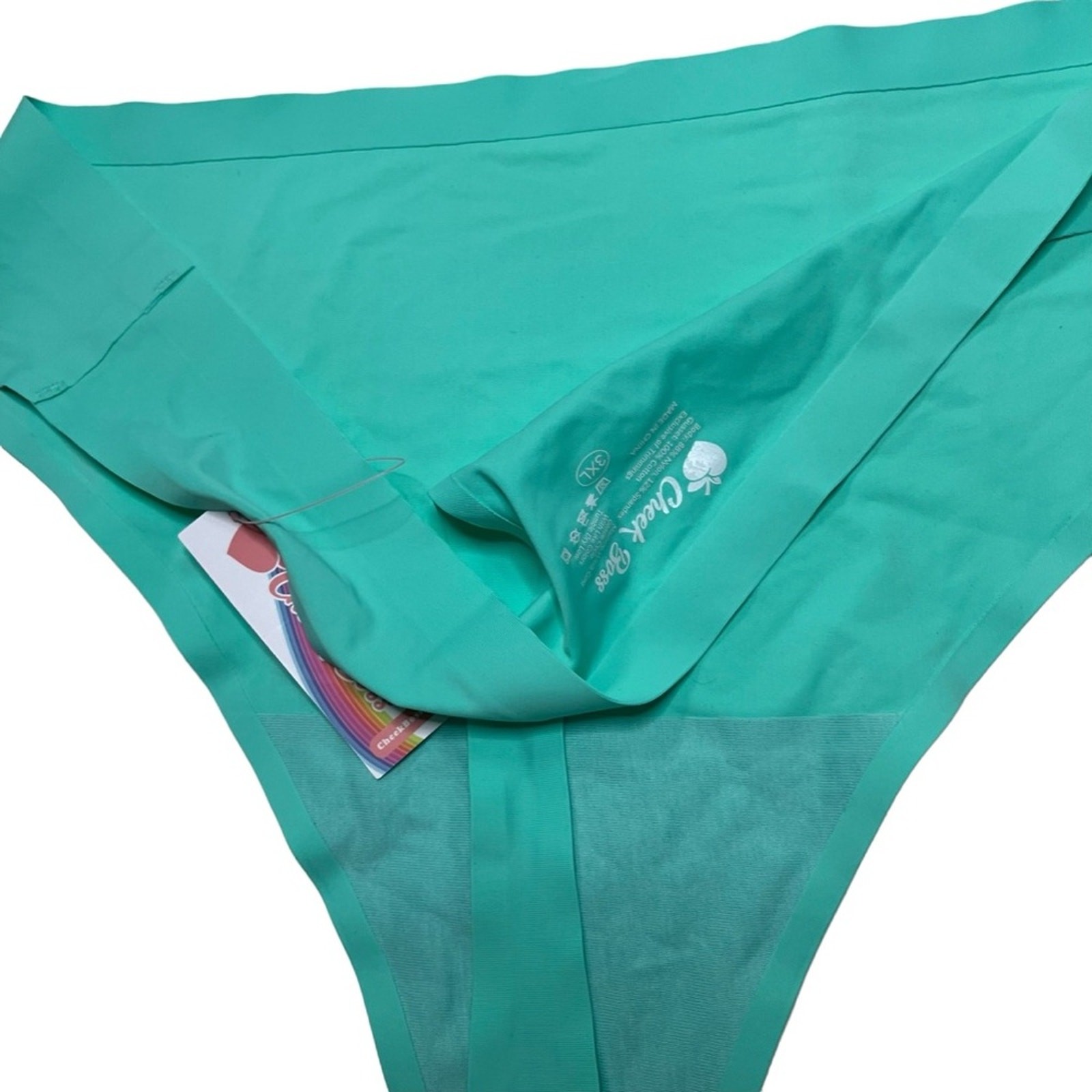 Cheek Boss Thong Size 3XL bright mint