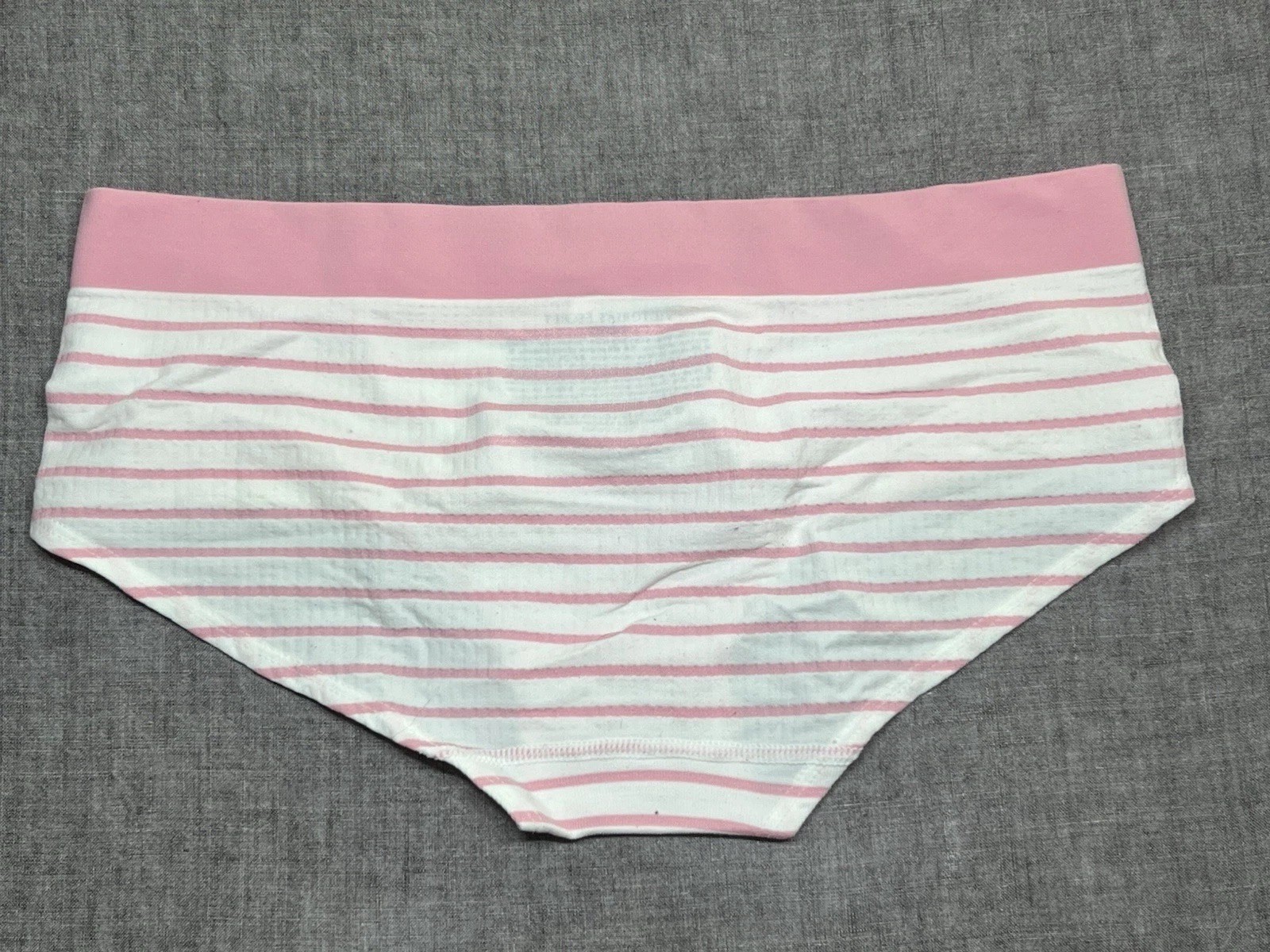 Unique Victorias Secret Ribbed Stretch Hip hugger Panty Large New
