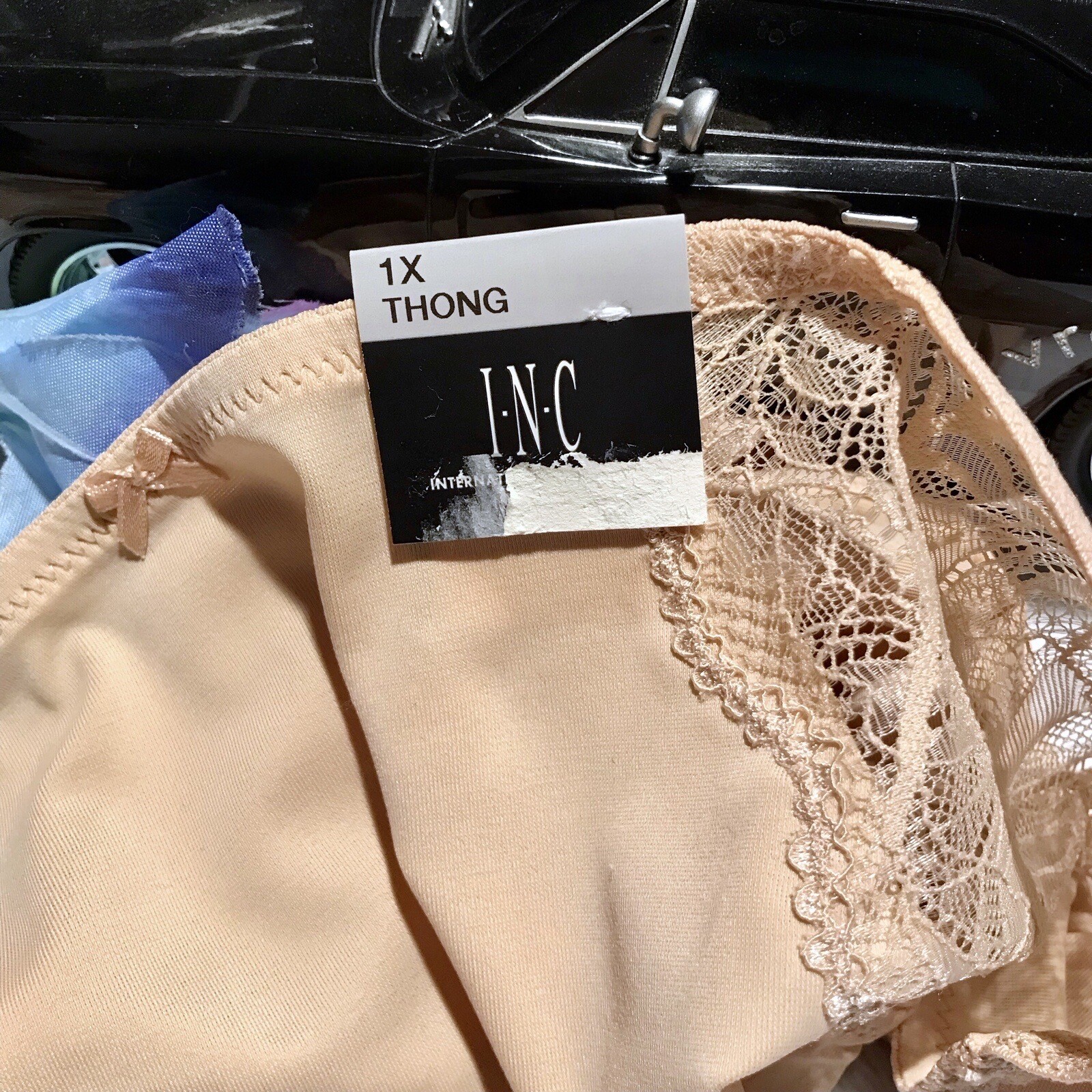 Inc International Concepts NWT Beige Thong Women 3X *Pls See Description*