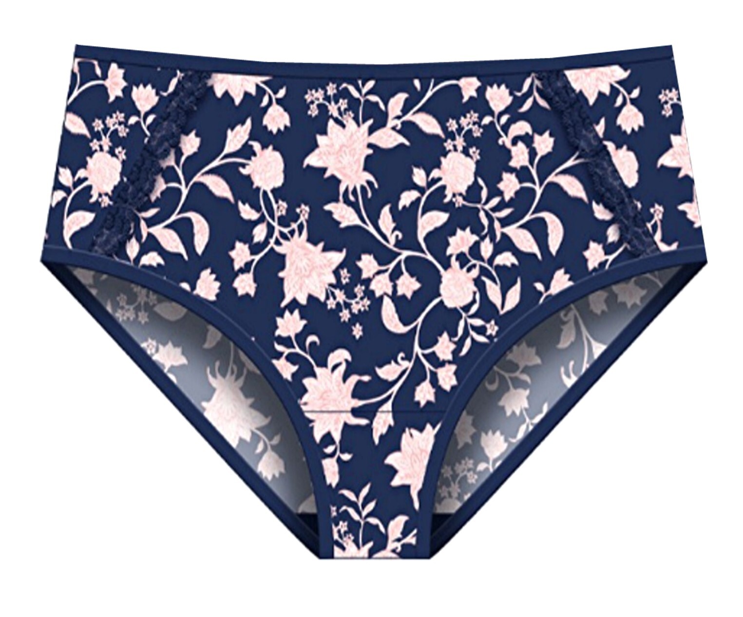 Adrienne Vittadini (Delta Burke Brands) Women’s Microfiber Brief Panties, 5-Pair