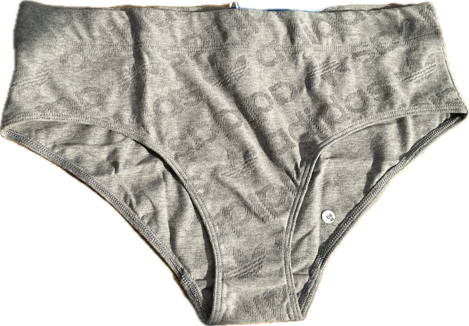 2 x Adidas Originals Womens Hipster Brief Grey Large 14-16 Modern Flex RRP £50