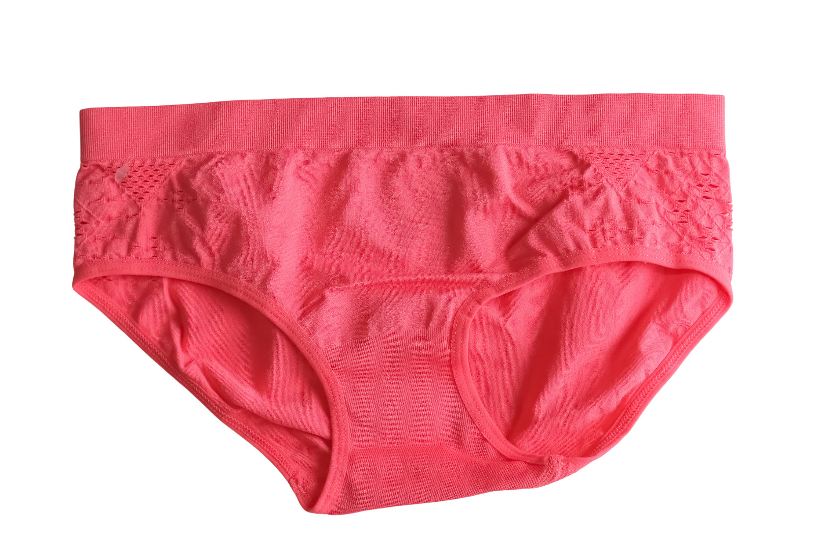 Women’s Medium Seamless Pointelle Hipster Panties (5 Pack) Assorted Colors