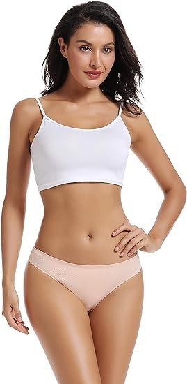 Seamless Women Underwear Thongs,No Show Ladies Thong,No Line Workout Breathable