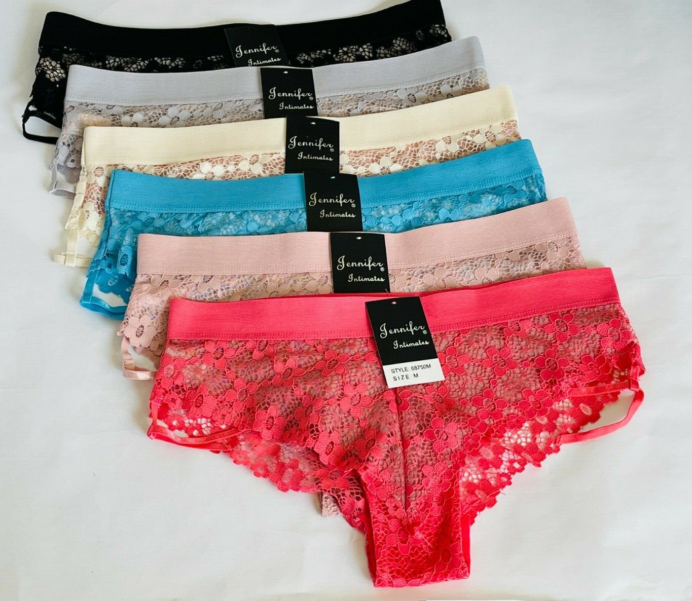 3/6 Women Sexy Lace Underwear Panties Brief Bikini Knickers Thongs G-string 6875