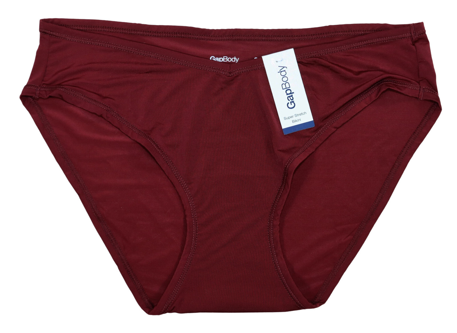 Gap Body Super Stretch Bikini Panty Solid Color Women’s Underwear NWT Cabernet