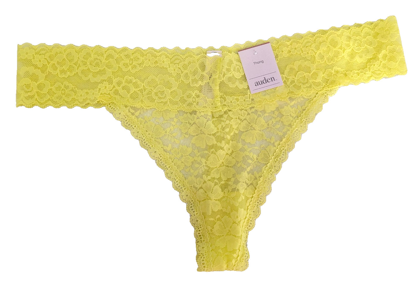 Lot of 5 Pairs Thongs Brief Panties Large (12-14) Blue Yellow Ruby Grey