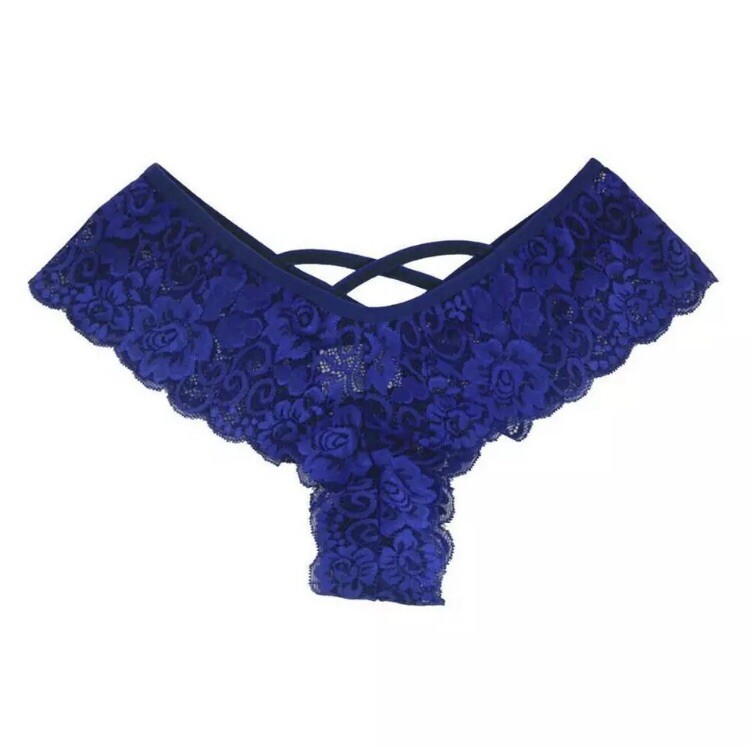 Women’s Sexy Lace Underwear Panties Brief Bikini Knickers Thongs G-string 4 Pack