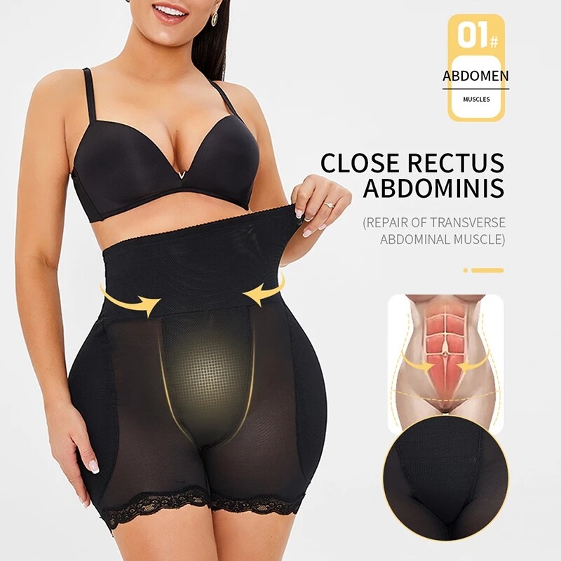 Hip Enhancer Shapewear for Women Buttock Padded Butt Lifter Panties Fake Ass