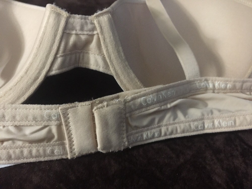 NWT Calvin Klein Womens DEMI UNDERWIRE SAND DUNE BEIGE Sz 34A $38
