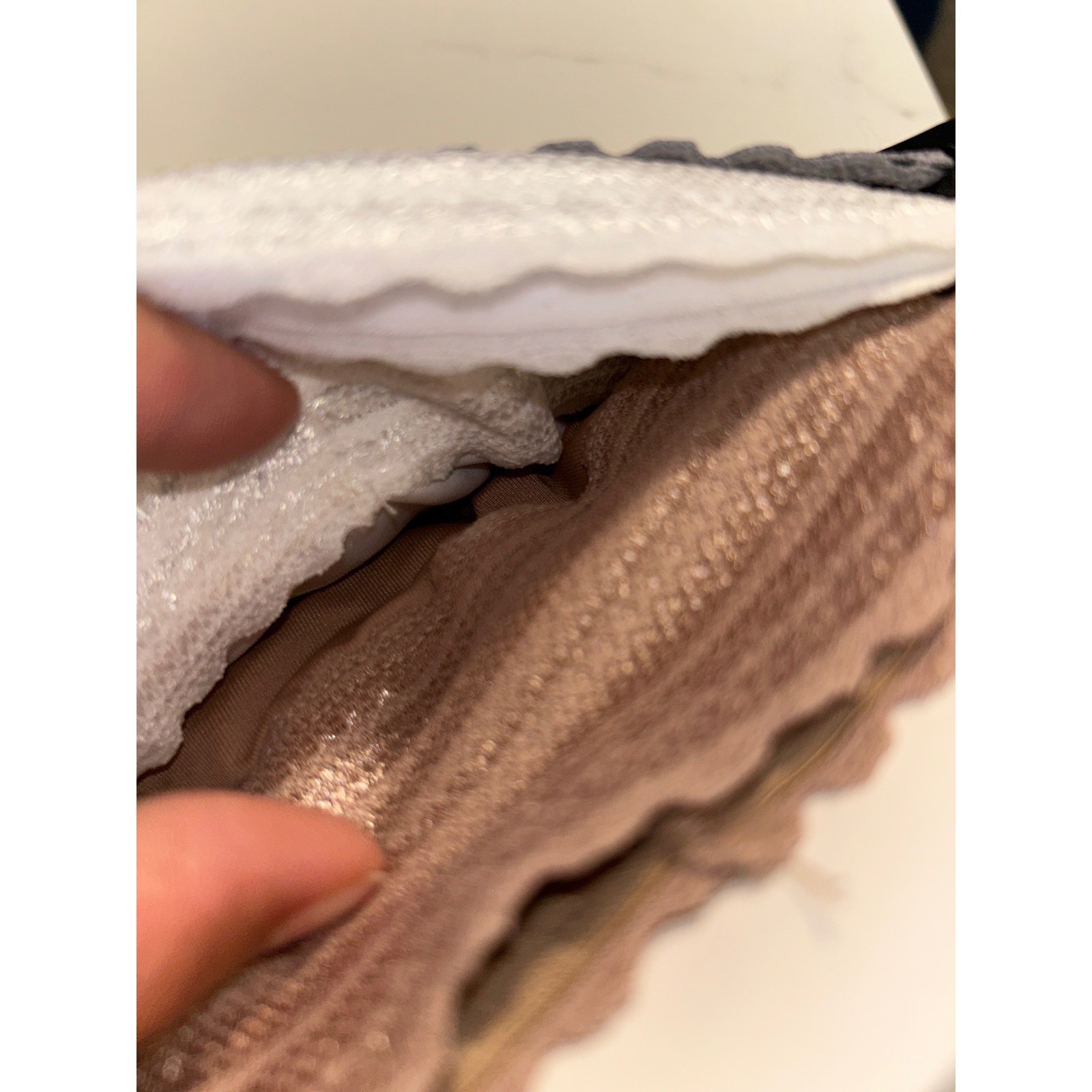 Warners Blissful Benefits 3 Pack Hi-Cut Panties XL 16/18 Microfiber Lace Grey