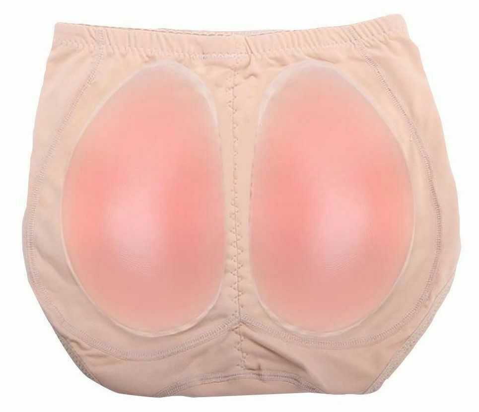 Women Silicone Buttocks Pads Underwear Butt Hip Enhancer Padded Pants Shapewear
