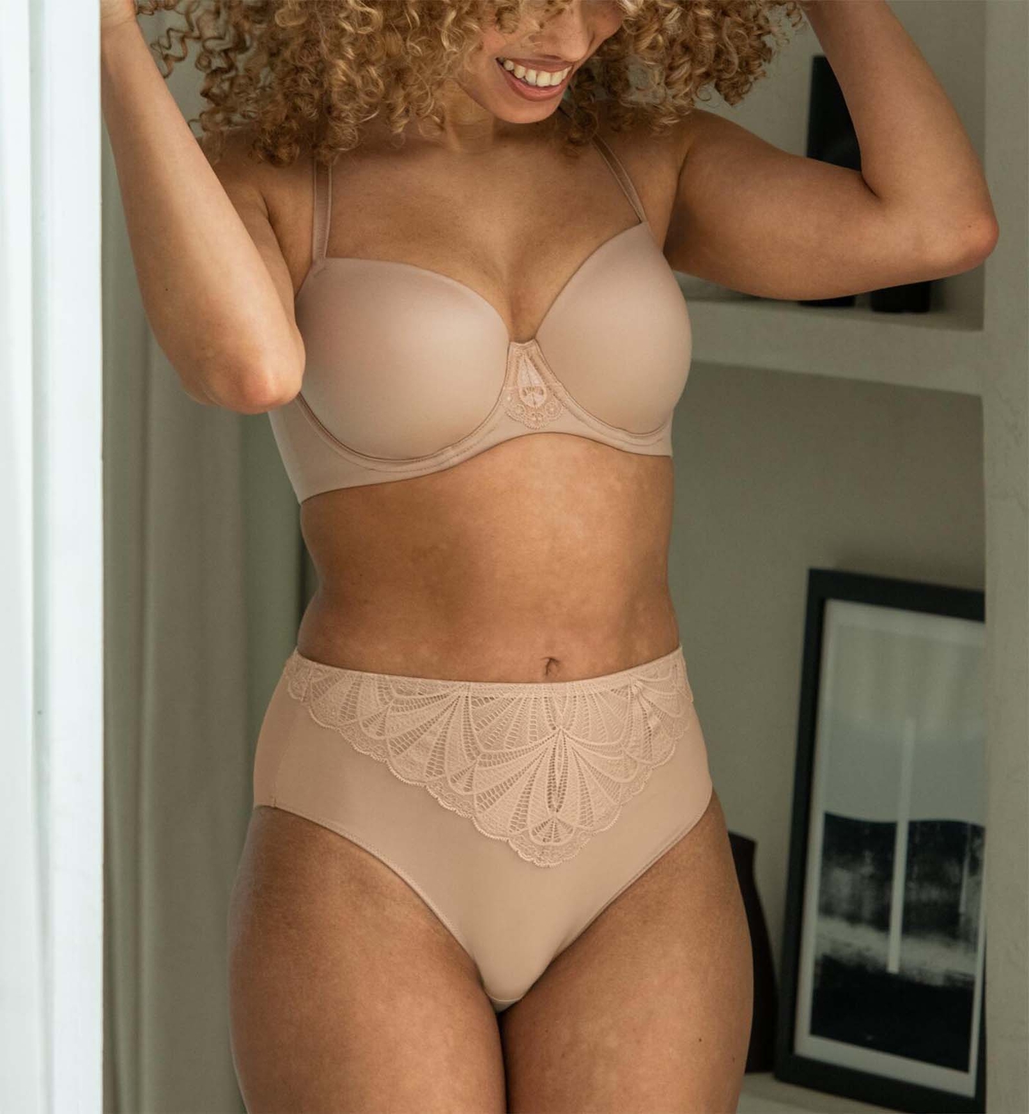 Pour Moi New Romance High Waist Midi Brief (184013)