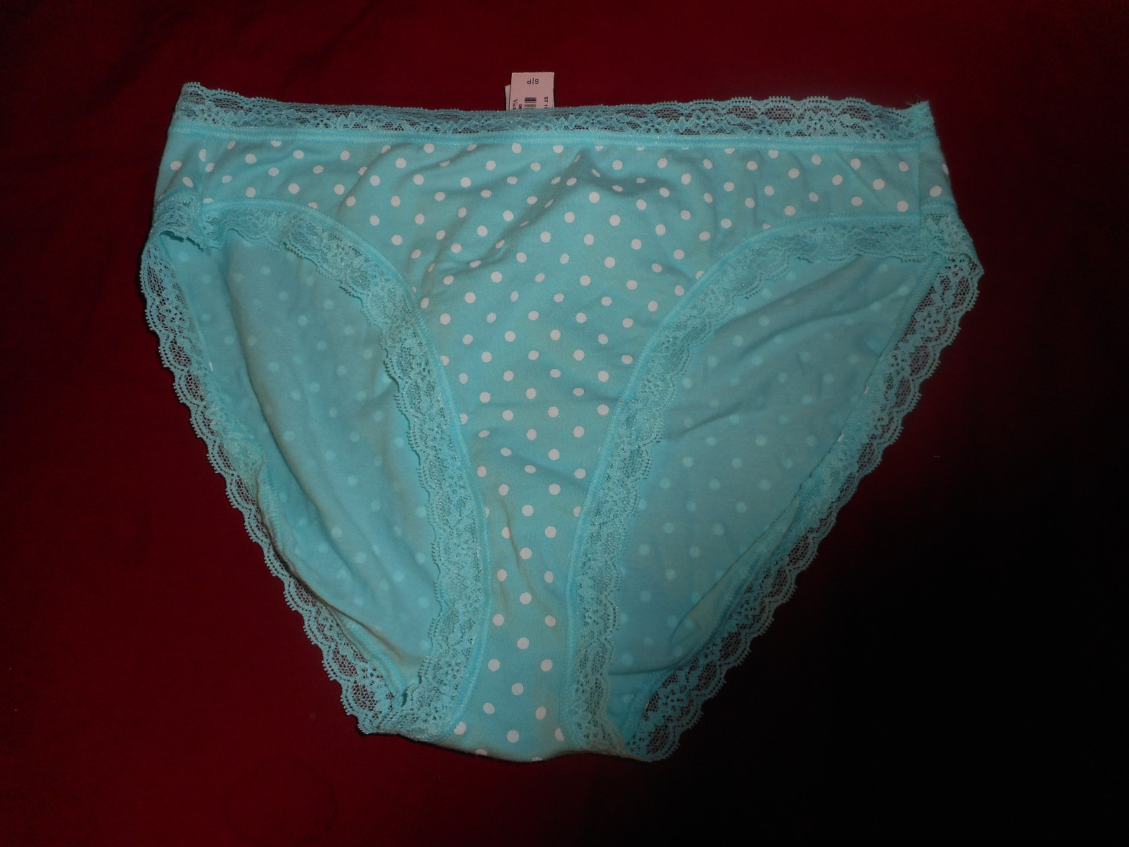 VICTORIA’S SECRET BLUISH/GREENISH HIGH LEG BRIEF SMALL/PETITE Panty