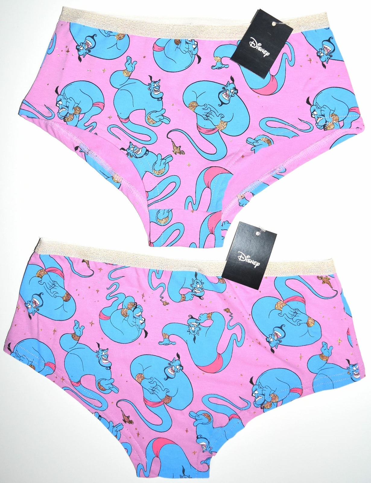 Aladdin Knickers Panties Disney Genie Underwear Women Ladies UK Sizes 6 to 20