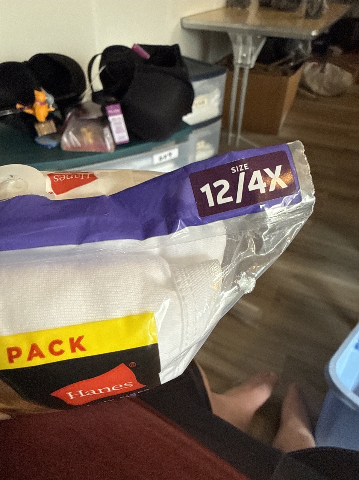 Hanes Breathable Preshrunk Cotton, Valu Pak 10 Tagless Briefs Size 12/4X