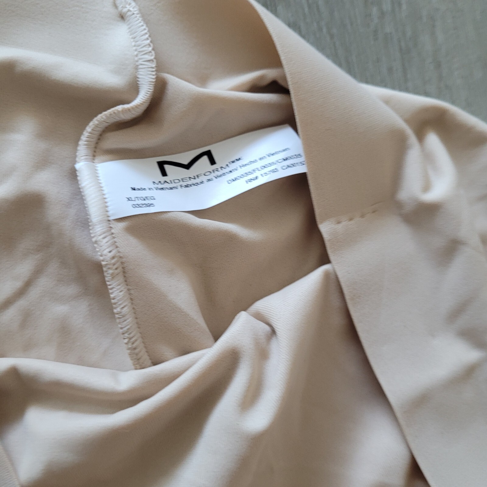 Maidenform NEW Tags Spanx Everyday Shaping Bike Shorts Nude Skin Color Size XL