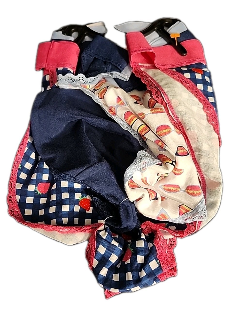 NWT Way To Celebrate String Bikini Panties 3-Pack Cotton Size XXL Multicolor