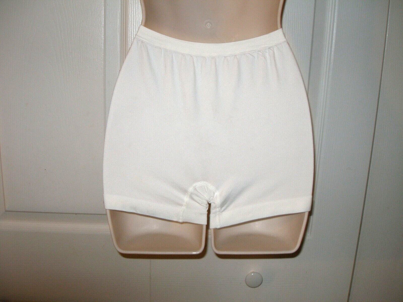 Women’s XS Brief Panties White Comfortable Stretch Lightweight Cool Fabric