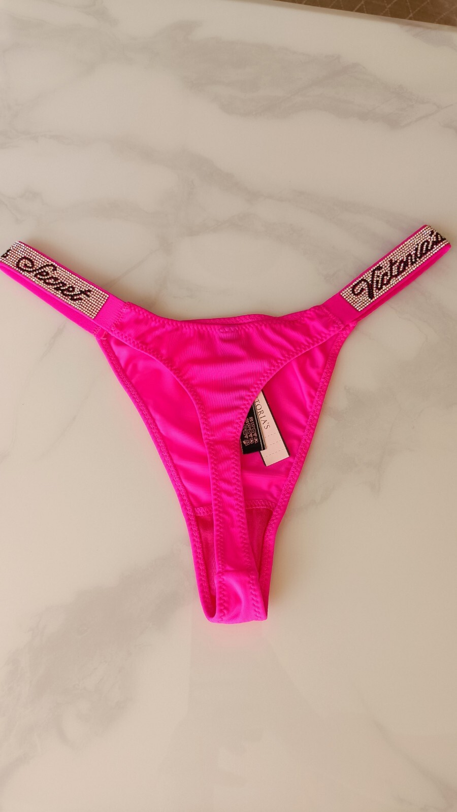 Shine thong/Knickers/💓 🤍 ❤️ 🖤/1pc/М,L,XL.panties with rhinestones