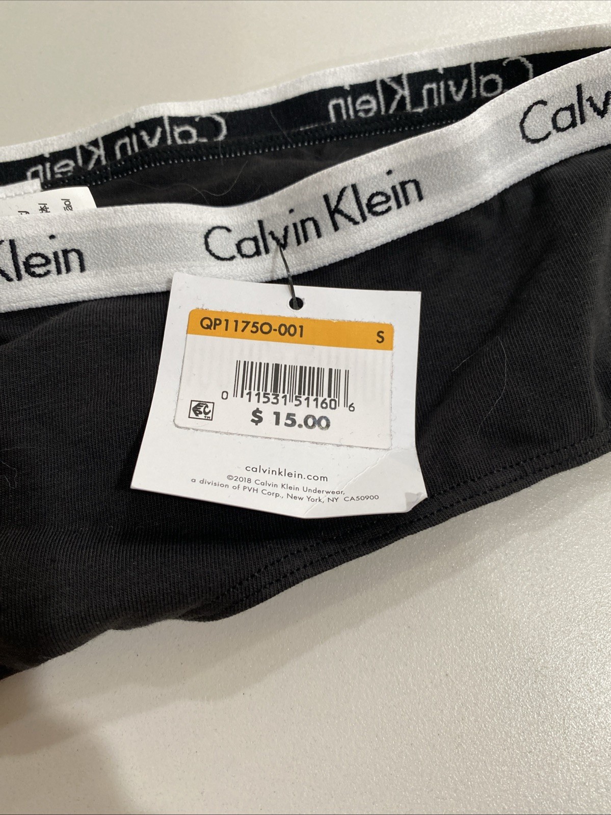 Calvin Klein Women’s CAROUSEL LOGO HIPSTER Blacks Size S