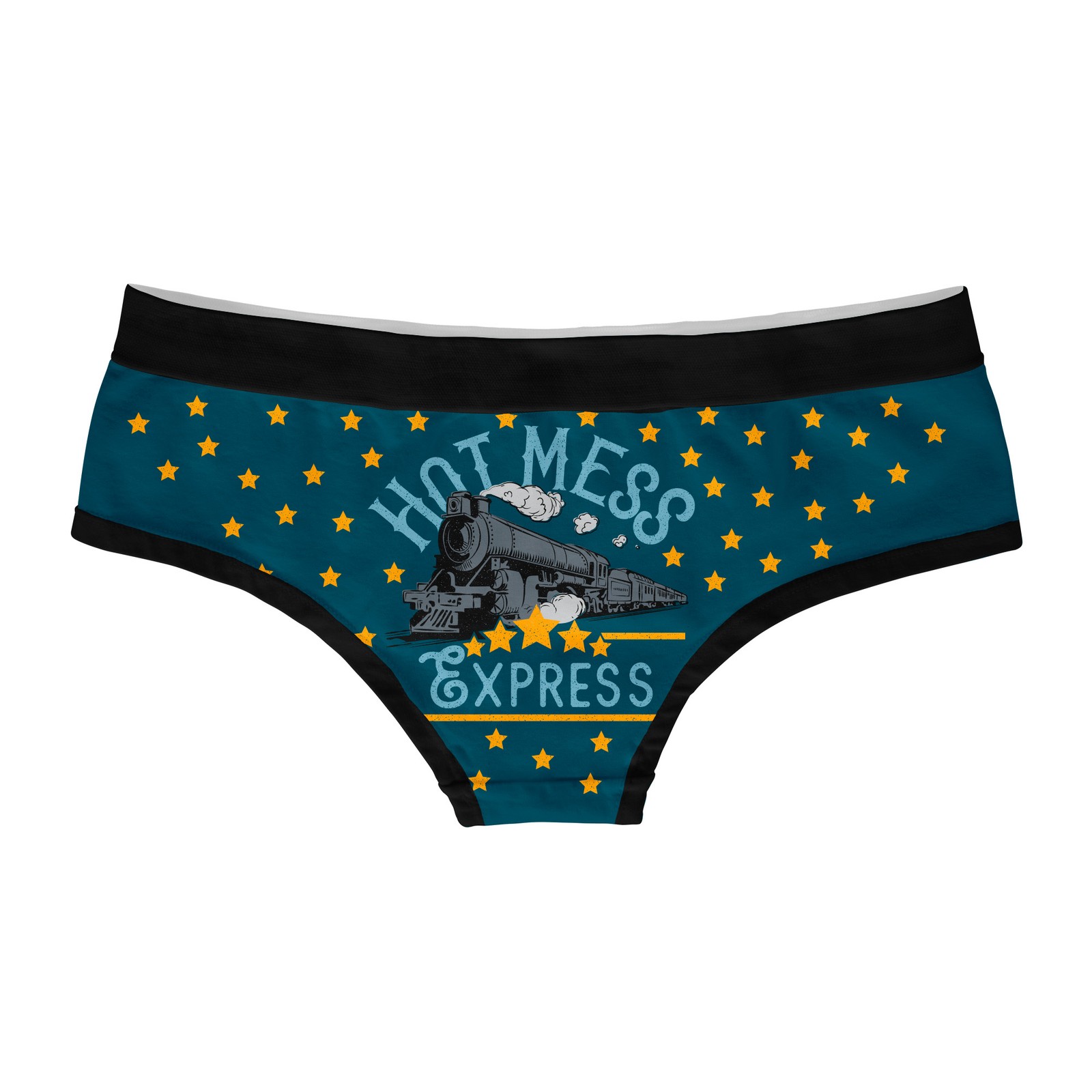 Womens Hot Mess Express Panties Funny Sarcastic Bikini Brief Graphic Novelty