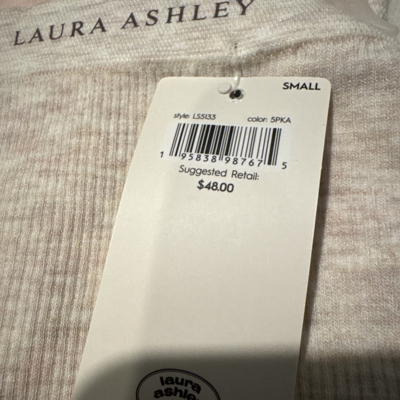 5 Laura Ashley Panties Soft Brief Underwear Lingerie Nylon Spandex Rayon Small