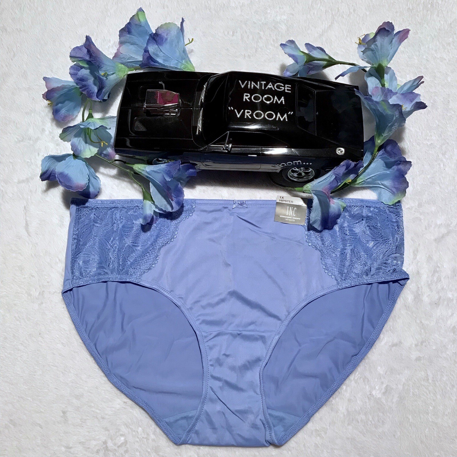 Inc International Concepts NWT Blue Hipster Panty Women 3X*Pls See Description*