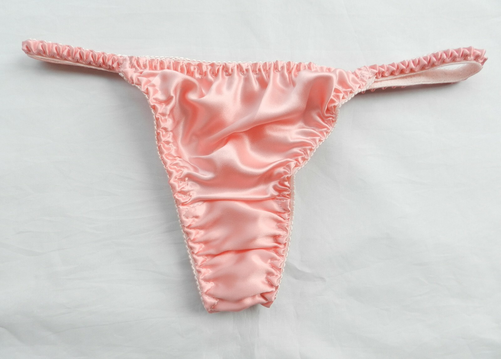 6 Pieces 100% Pure Silk Women’s String Thong Panties Size S M L XL 2XL 3XL