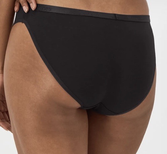 HANES Originals Women’s 3-Pair Low Rise Bikini Underwear Bamboo Viscose Size XL