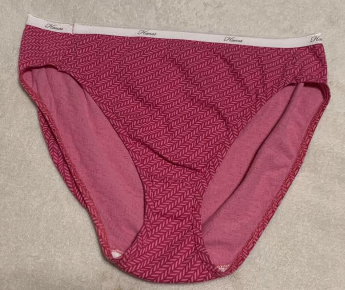 Hanes Women Hi Cut Panties 100% Cotton Hi Cut Regular & Plus Size