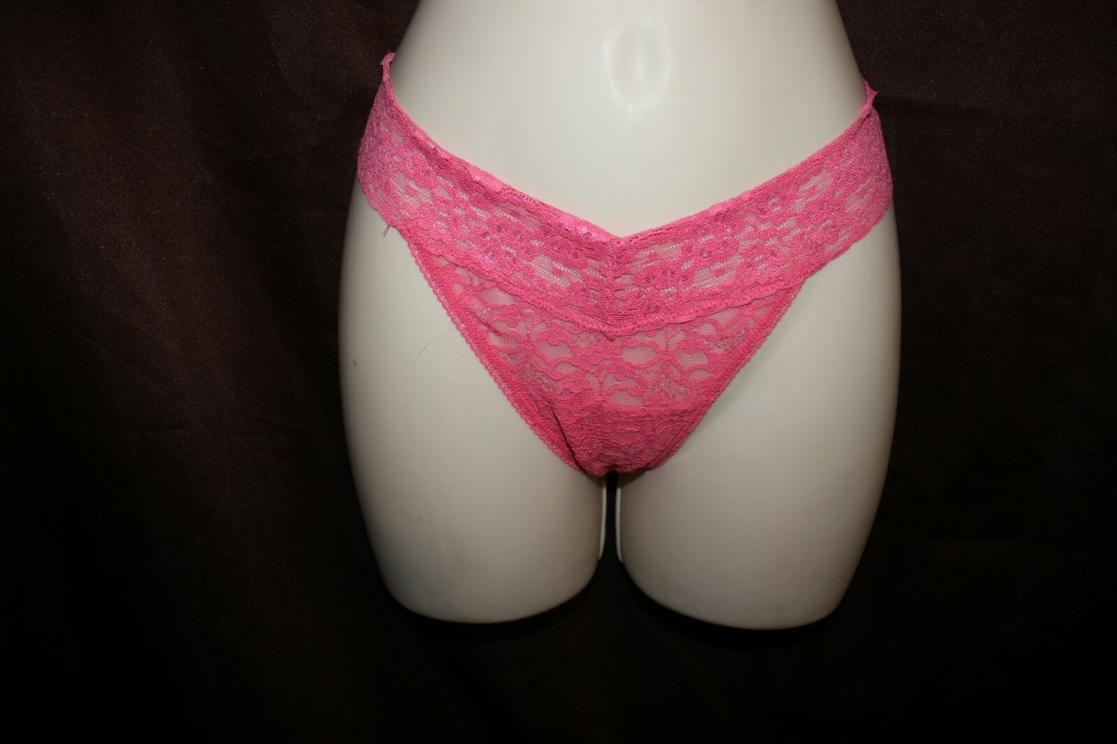 Jenni by Jennifer Moore Intimates Lace Thong 917301 Cala Coral Small S $8.00