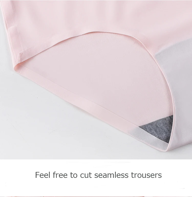 Seamless Brief Panties Mid Rise Soft Breathable Stretch Underwear 7PCS Set