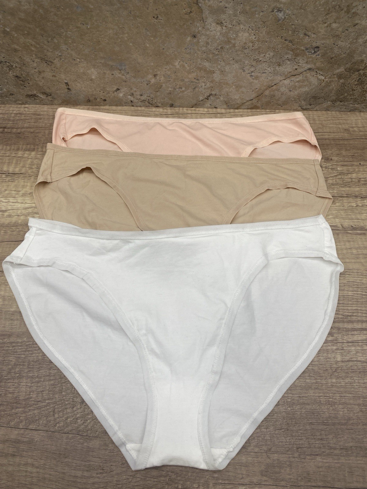 Pact Organic Cotton Bikini Panties 3 Pack Women’s Size 2XL Bundle