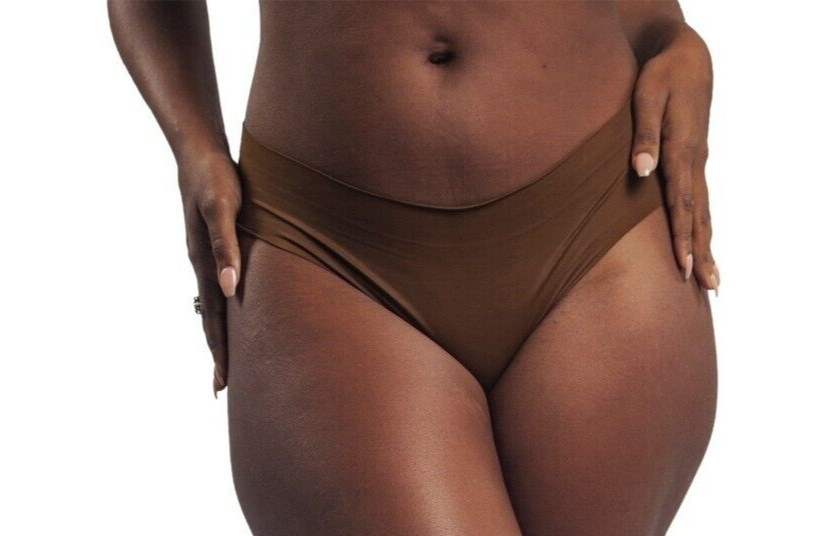 Nude Barre Women’s Bikini Panty Underwear, 3PM Tapioca Cream, Medium