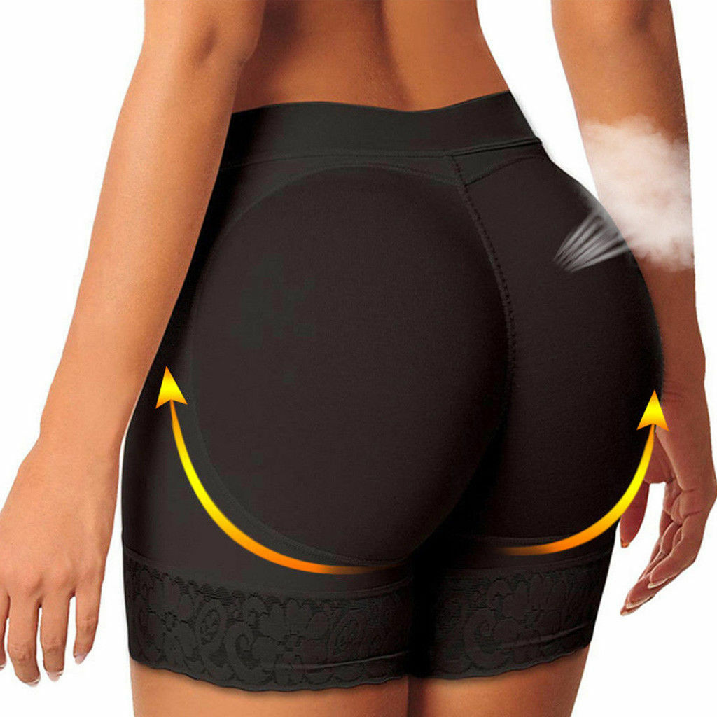 Womens Fake Ass Butt Lifter Body Shaper Hips Push Up Panty Enhancer Underwear