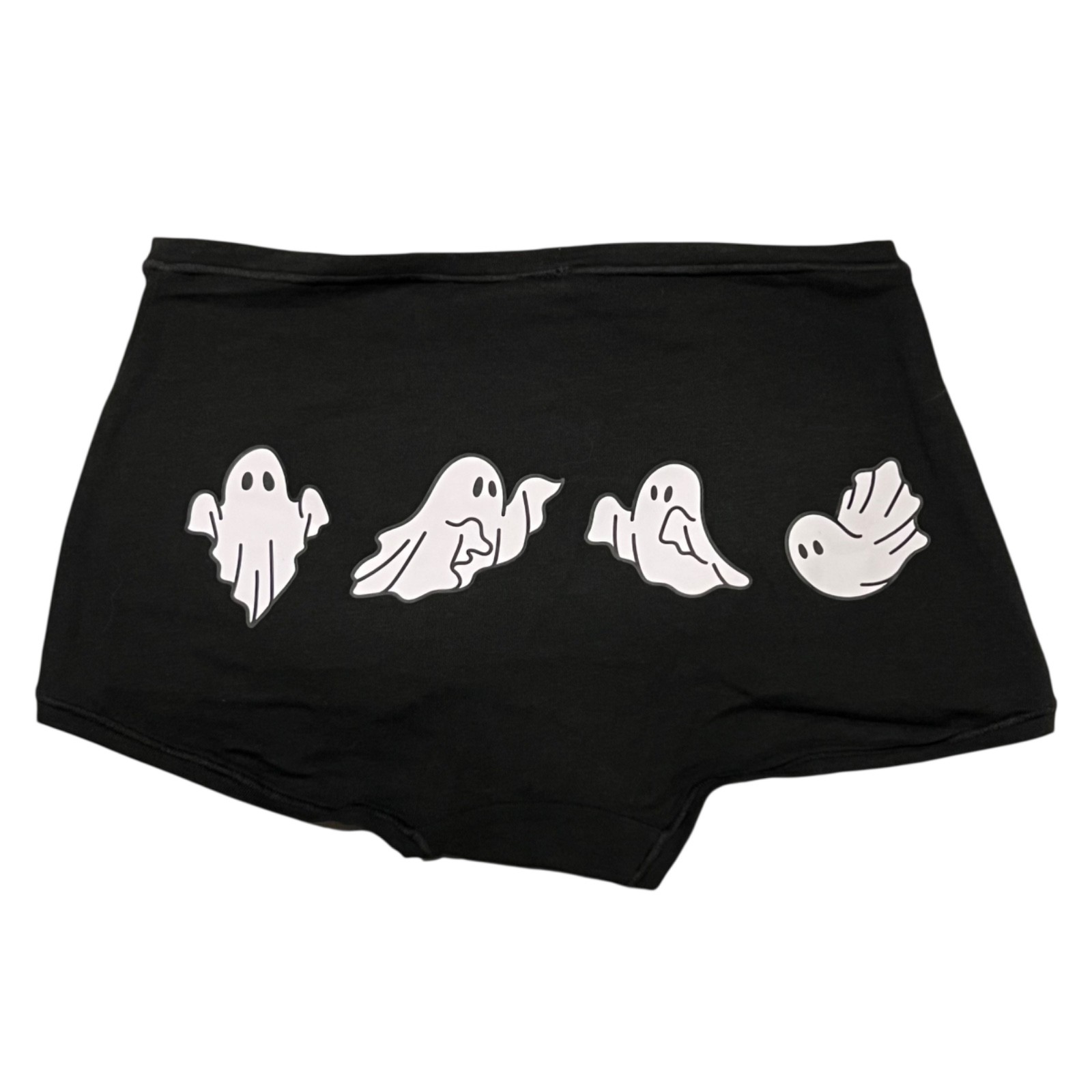 NWT VICTORIA’S SECRET PINK Boyshort Boxer Pantie Sz XS-S-M-L-XL-XXL Black Ghosts