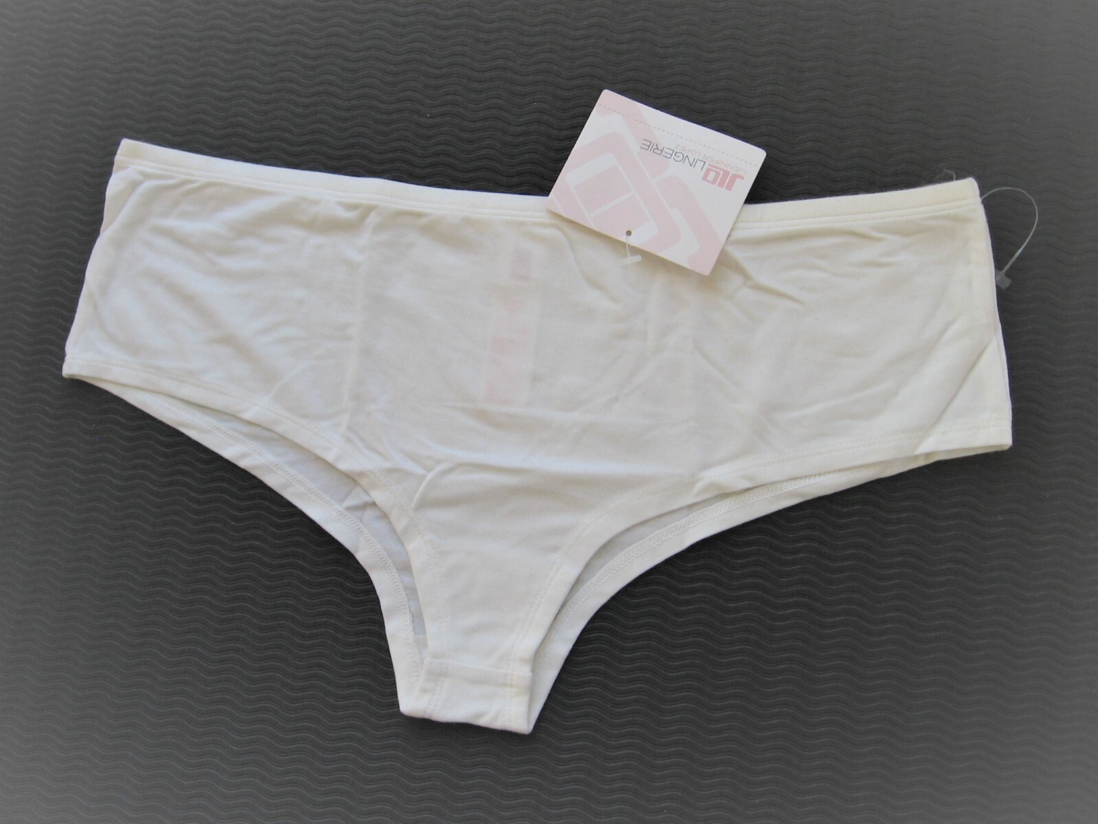 X018 JLO Jennifer Lopez Lingerie NEW Women’s White Stretch Pure Modal Hipster XL