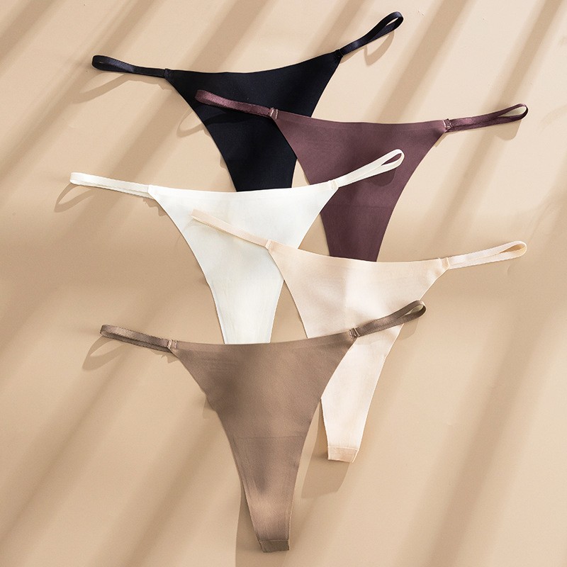 5 Pack Lot Sexy Womens G string Thongs Panties Underwear Bikinis Lingeries Brief