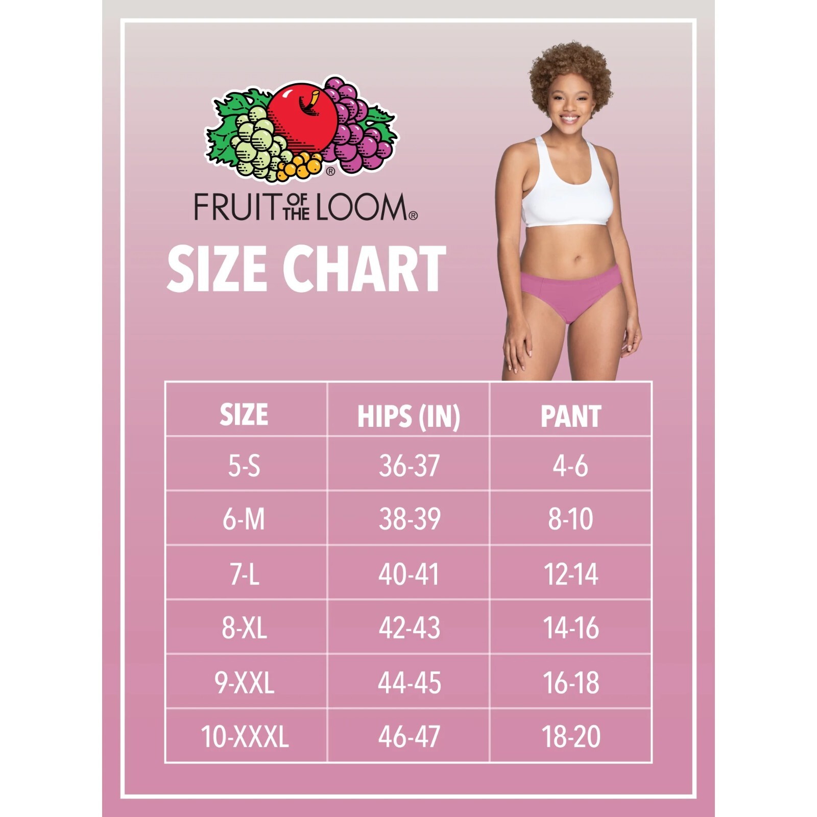 Fruit of the Loom Women’s Beyondsoft Bikini Underwear 12-Pack Size 6
