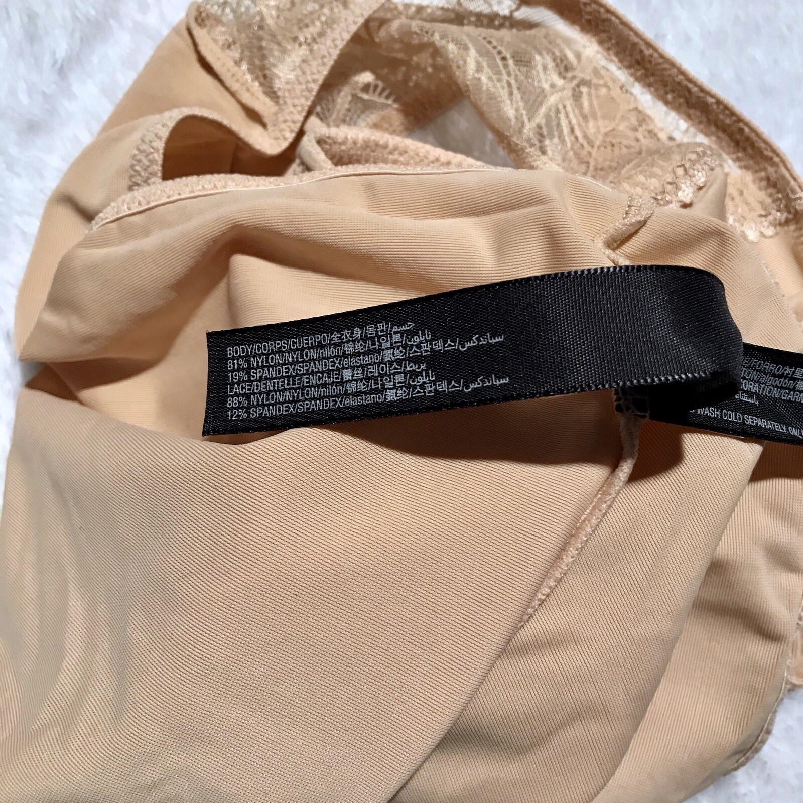 Inc International Concepts NWT Beige Hipster Panty Women 3X *Pls See Description