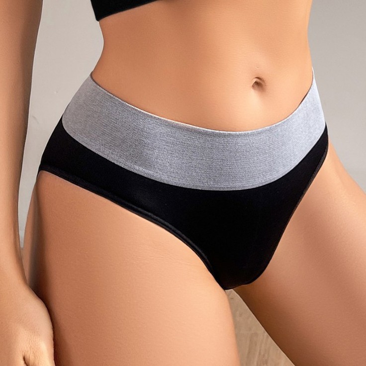 5 Pack Lot Sexy Womens Panties Briefs High Leg Underwear Ladies Lingerie Comfort