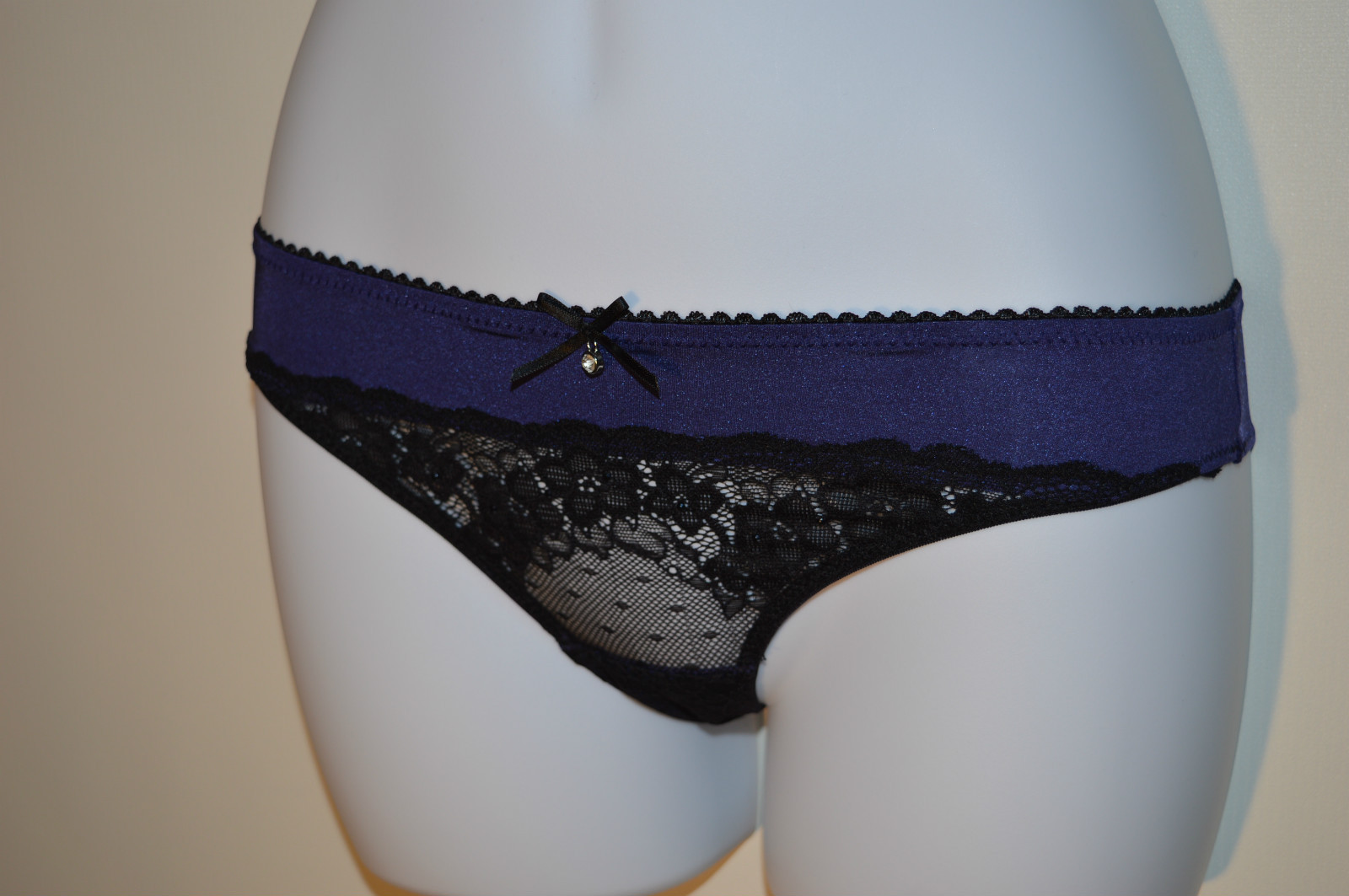 Marie Meili Janel Brazilian Indigo Brief / Knickers Size 8