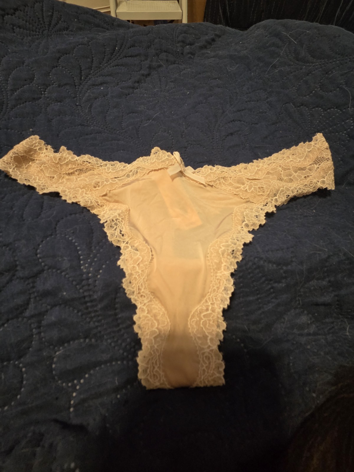 NWT Nude Victoria’s Secret Dream Angels String Thong Xsmall XS